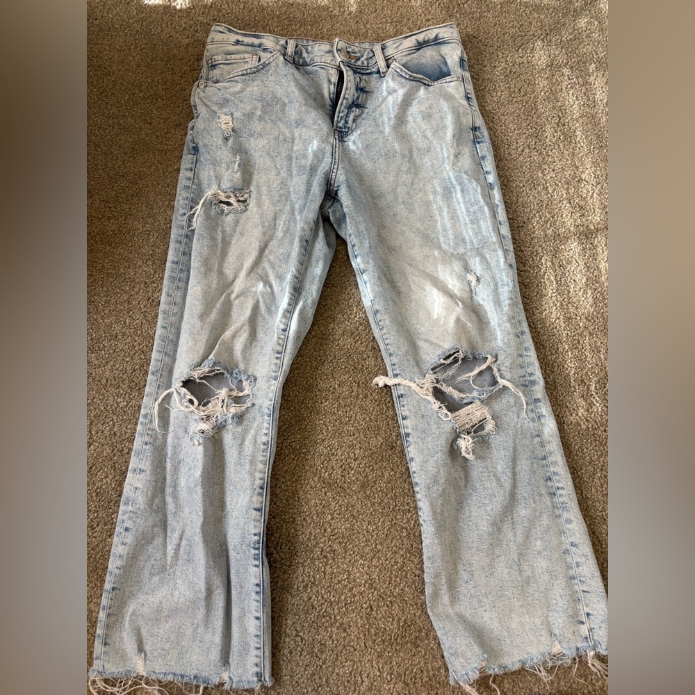 90s Ankle Bootcut Jeans